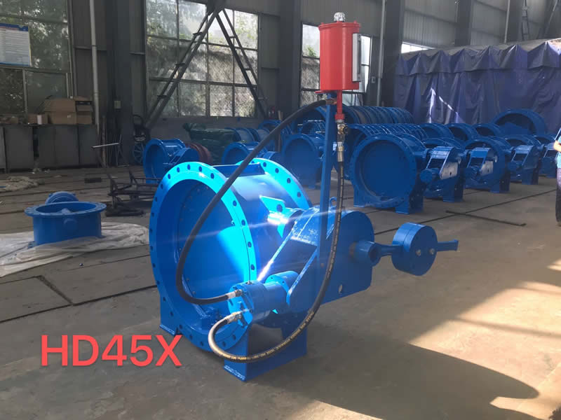 HDH45X-10鑄（zhù）鐵單向重錘式液壓緩閉止回閥
