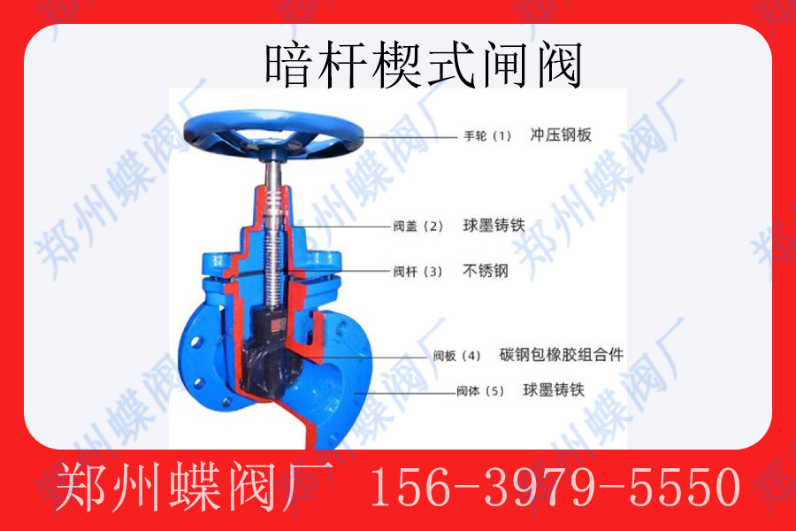 <strong>暗杆（gǎn）楔式閘閥的工作原理(圖文)</strong>